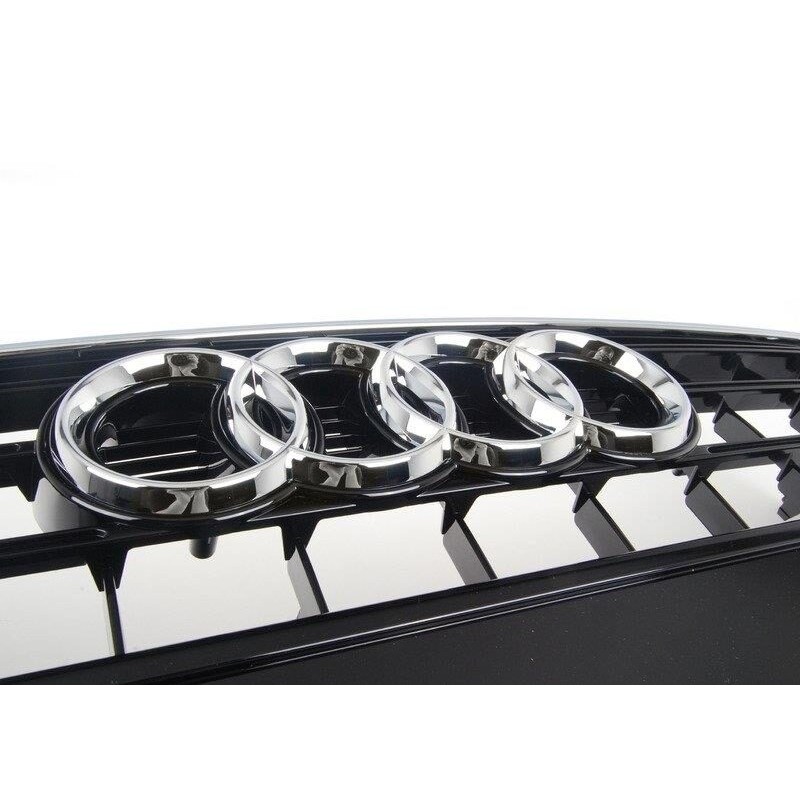 Grille de Calandre Originale Audi A5 / S5 / 8T S-Line Noir Laqué