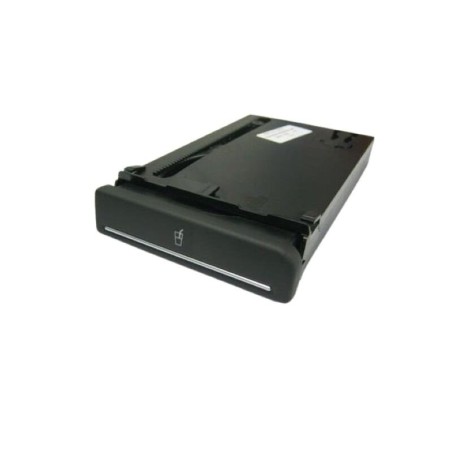 Porte-gobelet Original Audi A3 / S3 8P Noir Aluminium Chromé Porte-gobelet Original Audi A3 / S3 8P Noir Aluminium Chromé