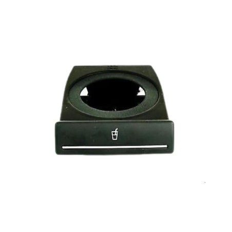 Porte-gobelet Original Audi A3 / S3 8P Noir Aluminium Chromé Porte-gobelet Original Audi A3 / S3 8P Noir Aluminium Chromé