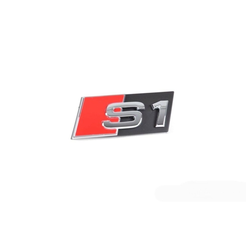 Emblème Avant Chromé Audi S1 pour Calandre Emblème Avant Chromé Audi S1 pour Calandre
