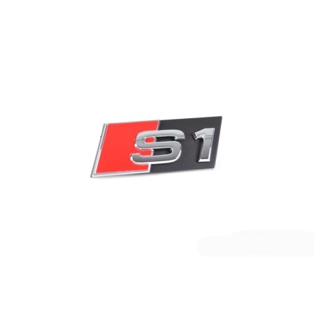 Emblème Avant Chromé Audi S1 pour Calandre Emblème Avant Chromé Audi S1 pour Calandre