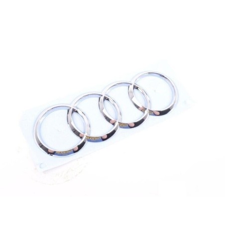 Emblème Logo Chromé Audi Original pour Coffre et Capot Emblème Logo Chromé Audi Original pour Coffre et Capot