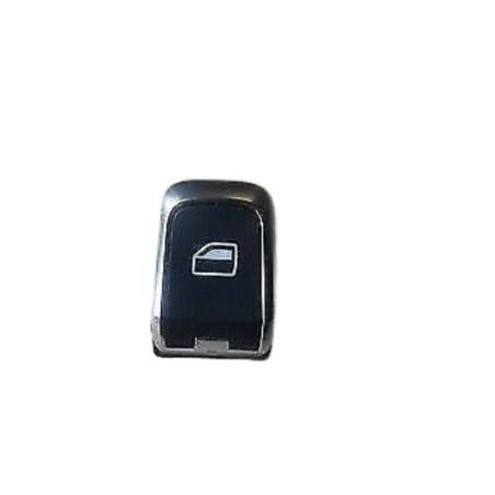 Interrupteur de Lève-Vitre Audi Original 1-Voie Chromé Aluminium Noir Interrupteur de Lève-Vitre Audi Original 1-Voie Chromé Aluminium Noir