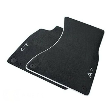Ensemble de tapis de sol textile Premium Audi A7 avant, noir