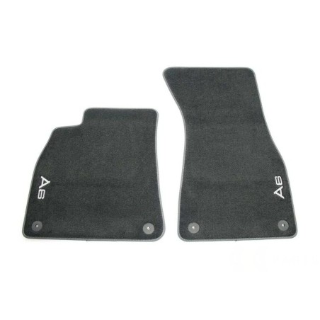 Tapis de Sol en Velours Noir Premium pour Audi A6 (C8 4A)