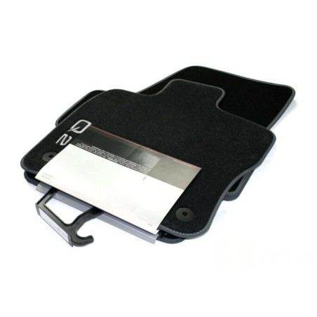 Tapis de Sol en Velours Premium pour Audi Q2 - Lot de 2 Avant