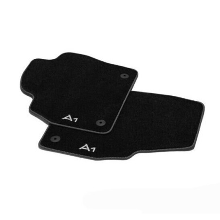 Tapis de sol en velours noir premium pour Audi A1 (GB) Sportback
