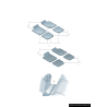 Tapis de sol en velours Premium Audi A4 B8 Allroad avant Tapis de sol en velours Premium Audi A4 B8 Allroad avant