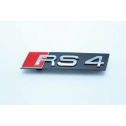 Emblème Chromé Original Audi RS4 8K Avant pour Calandre