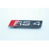Emblème Chromé Original Audi RS4 8K Avant pour Calandre Emblème Chromé Original Audi RS4 8K Avant pour Calandre