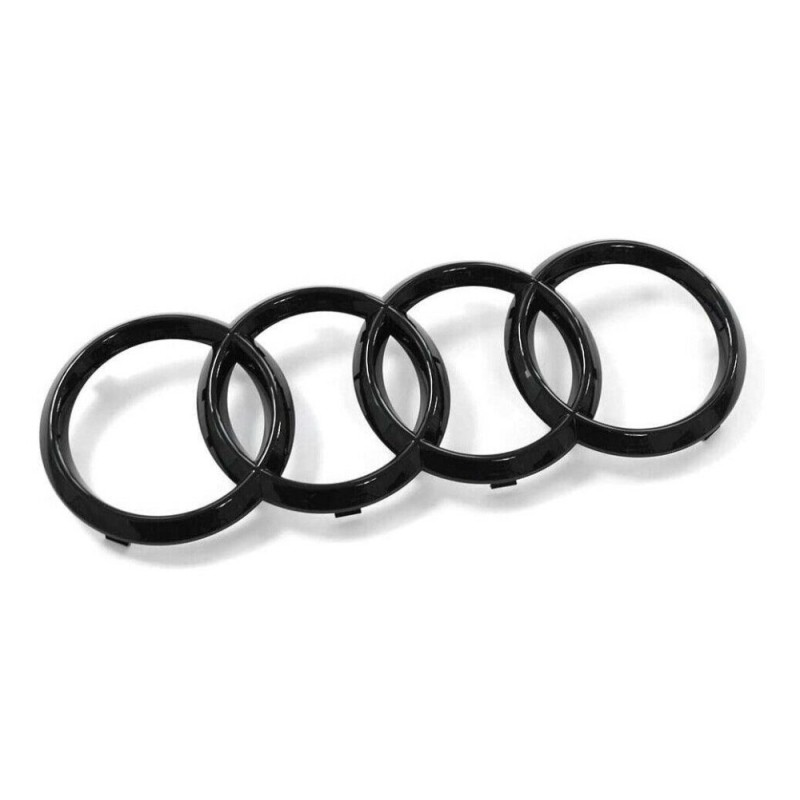 Emblème Audi Original Calandre Anneaux Black Edition Logo Noir Emblème Audi Original Calandre Anneaux Black Edition Logo Noir
