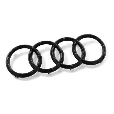 Emblème Audi Original Calandre Anneaux Black Edition Logo Noir Emblème Audi Original Calandre Anneaux Black Edition Logo Noir