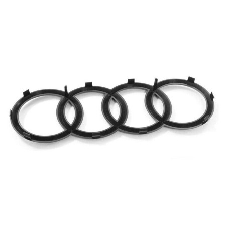Emblème Audi Original Calandre Anneaux Black Edition Logo Noir Emblème Audi Original Calandre Anneaux Black Edition Logo Noir