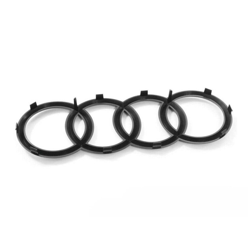 Emblème Noir Audi Q7 SQ7 Black Edition - Logo Arrière Noir Emblème Noir Audi Q7 SQ7 Black Edition - Logo Arrière Noir