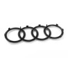 Emblème Noir Audi Q7 SQ7 Black Edition - Logo Arrière Noir Emblème Noir Audi Q7 SQ7 Black Edition - Logo Arrière Noir