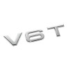 Emblème Chromé Audi V6T pour Aile Extérieure Emblème Chromé Audi V6T pour Aile Extérieure
