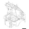 Amortisseur de suspension de capot rempli de gaz - Pièces d'origine Audi 4B0823359C Amortisseur de suspension de capot rempli de gaz - Pièces d'origine Audi 4B0823359C