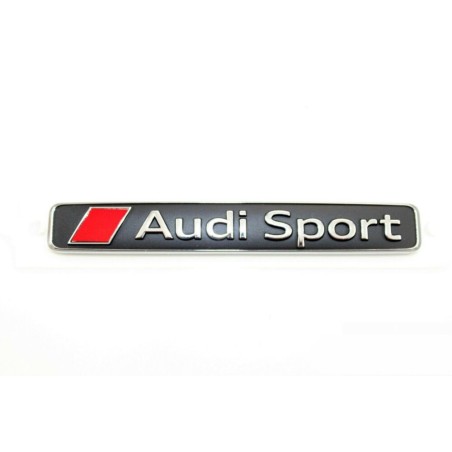 Emblème Extérieur Audi Sport Logo Chromé Emblème Extérieur Audi Sport Logo Chromé