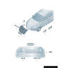 Grille de Calandre Noire S-Line S4 pour Audi A4 8E B7 Grille de Calandre Noire S-Line S4 pour Audi A4 8E B7
