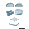 Filet de Coffre Original Audi Q3 RSQ3 Accessoire 8U0065110 Filet de Coffre Original Audi Q3 RSQ3 Accessoire 8U0065110