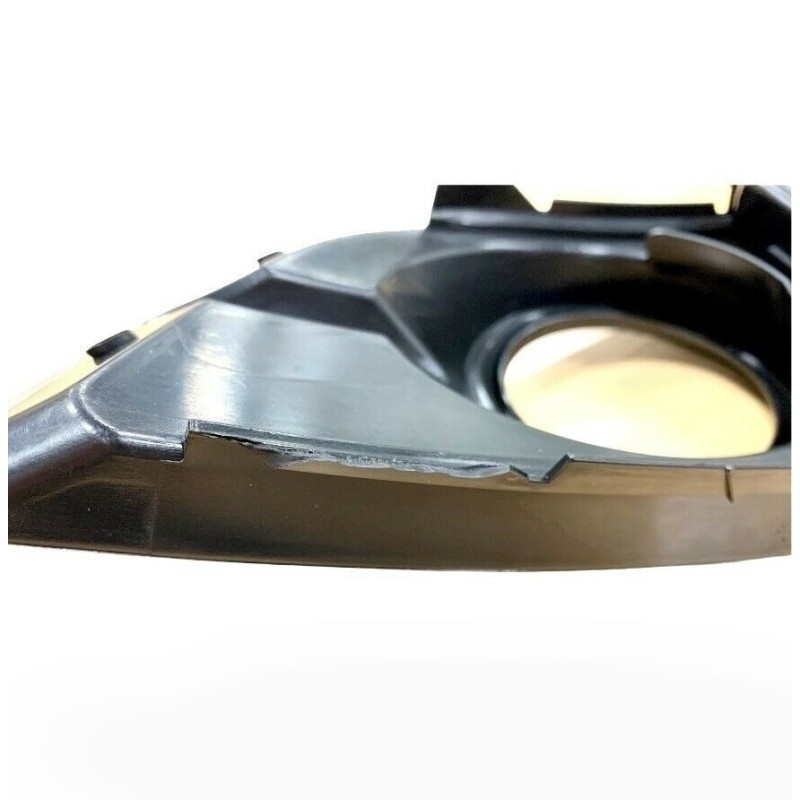 Grille de Conduite d'Air Gauche Audi A3 8P S-Line Noir Mat avec Antibrouillard Original