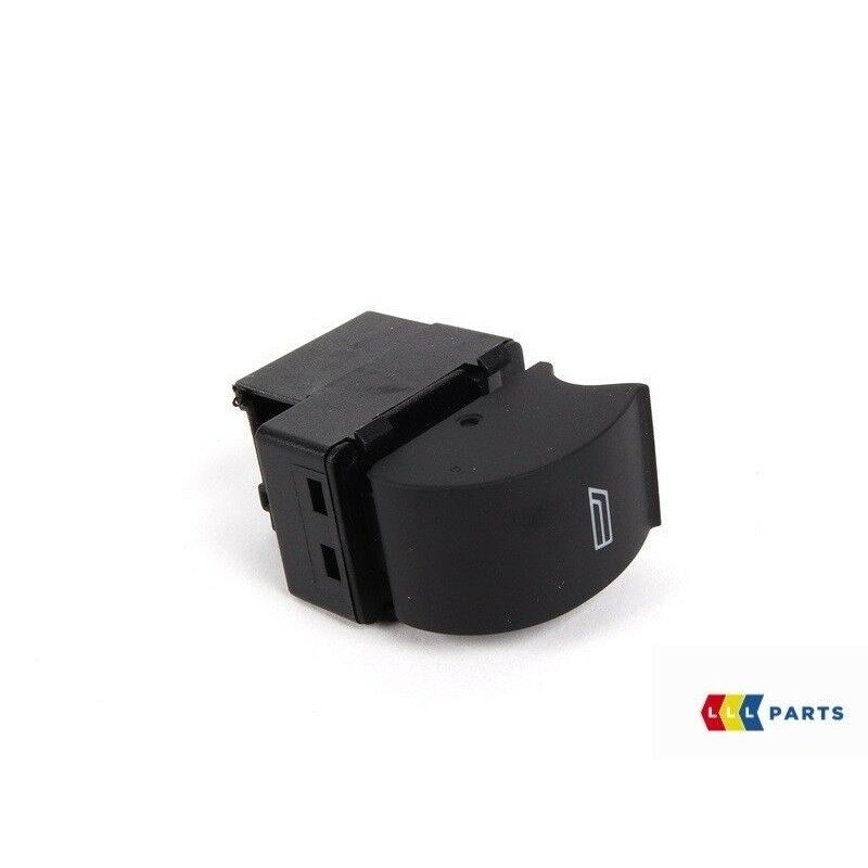 Interrupteur de Lève-vitre Original Audi Noir 1-Voie 8Z09598555PR