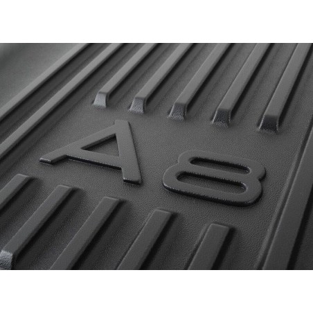 Bac de coffre d'origine Audi A8 4H anthracite à partir de 2014 Bac de coffre d'origine Audi A8 4H anthracite à partir de 2014