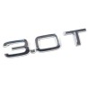 Emblème Audi Original 3.0T Lettres Logo Autocollant Chromé 4F0853743P2ZZ Emblème Audi Original 3.0T Lettres Logo Autocollant Chromé 4F0853743P2ZZ