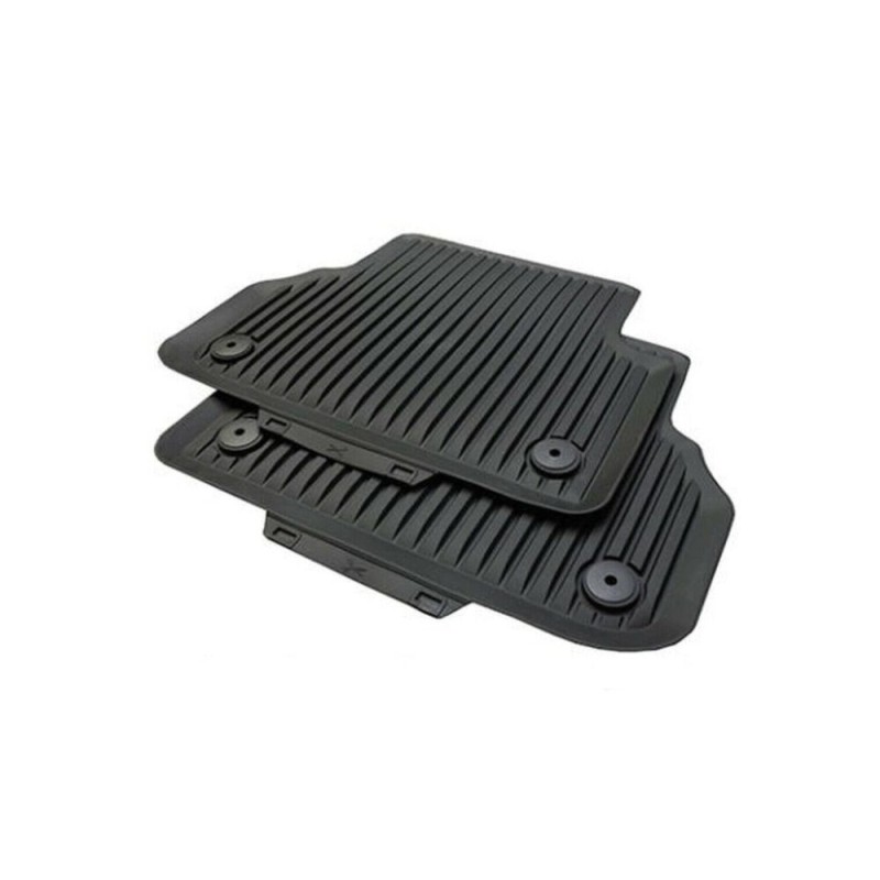 Tapis de Sol Premium Toutes Saisons en Caoutchouc pour Audi A4 A5 (B9) - Arrière