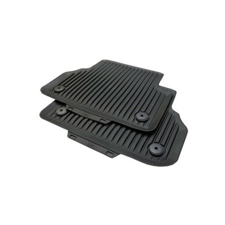 Tapis de Sol Premium Toutes Saisons en Caoutchouc pour Audi A4 A5 (B9) - Arrière