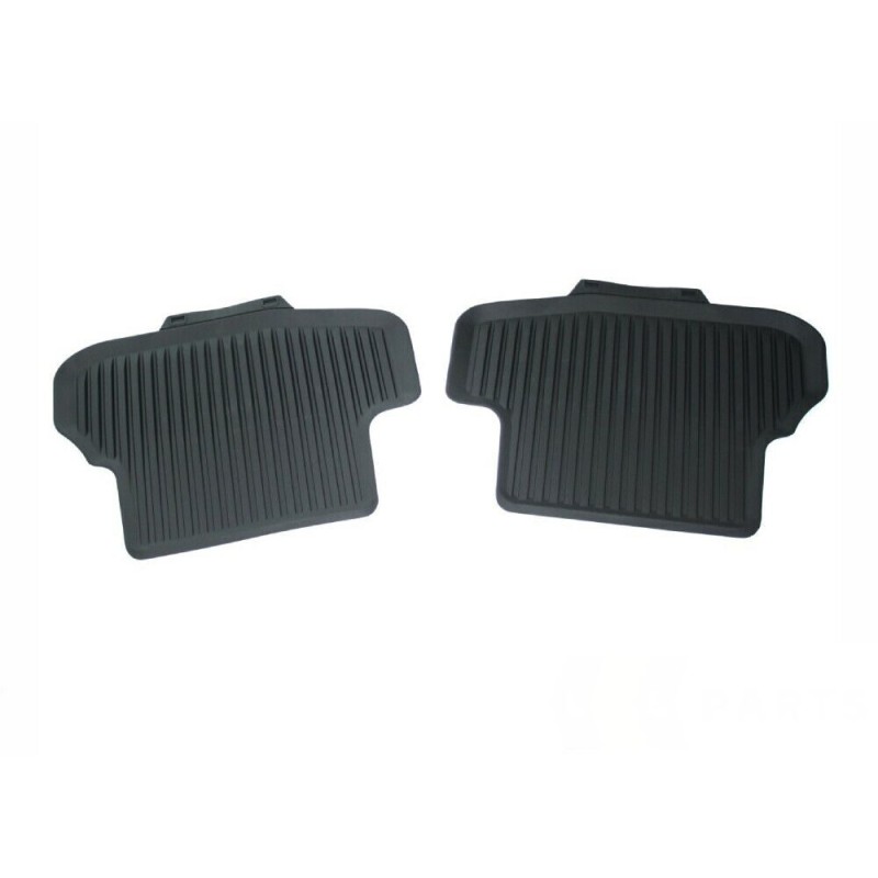 Tapis de sol arrière en caoutchouc noir pour Audi A5 (B9) Coupé Tapis de sol arrière en caoutchouc noir pour Audi A5 (B9) Coupé