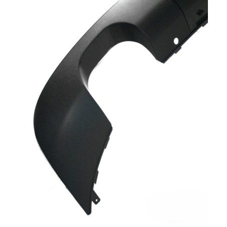 Diffuseur arrière satiné noir pour Audi A3 S3 8P avec attelage Diffuseur arrière satiné noir pour Audi A3 S3 8P avec attelage