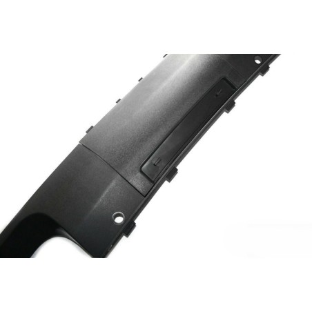 Diffuseur arrière satiné noir pour Audi A3 S3 8P avec attelage Diffuseur arrière satiné noir pour Audi A3 S3 8P avec attelage