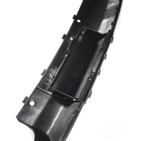 Diffuseur arrière satiné noir pour Audi A3 S3 8P avec attelage Diffuseur arrière satiné noir pour Audi A3 S3 8P avec attelage