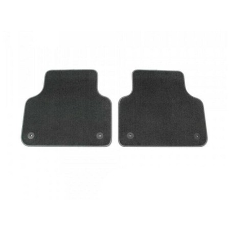 Tapis de sol en velours noir pour Audi Q8 Premium, arrière, 4M8061276BMNO Tapis de sol en velours noir pour Audi Q8 Premium, arrière, 4M8061276BMNO