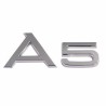 Emblème Audi A5 Logo Autocollant Désignation Modèle Chromé Brillant 8T08537412ZZ Emblème Audi A5 Logo Autocollant Désignation Modèle Chromé Brillant 8T08537412ZZ