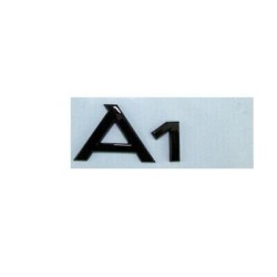 Emblème de coffre arrière brillant noir - Pièces d'origine Audi 8X0853741AT94