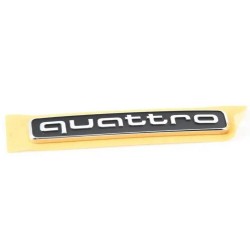 Emblème Chromé Original Audi Quattro pour Hayon 4M08537372ZZ