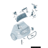 Serrure de Coffre Originale Audi A3 A6 A8 TT avec Micro-interrupteur Serrure de Coffre Originale Audi A3 A6 A8 TT avec Micro-interrupteur