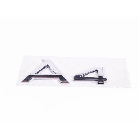 Emblème Audi A4 Original - Logo Chromé Brillant 8H08537412ZZ Emblème Audi A4 Original - Logo Chromé Brillant 8H08537412ZZ