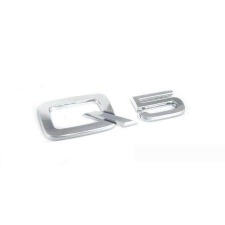 Emblème Audi Q5 Original en Chrome - 8R08537412ZZ Emblème Audi Q5 Original en Chrome - 8R08537412ZZ