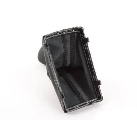 Pommeau de vitesse RS Design en aluminium, couture couleur titane pour Audi A5 8T / Q5 8R / A4 8K