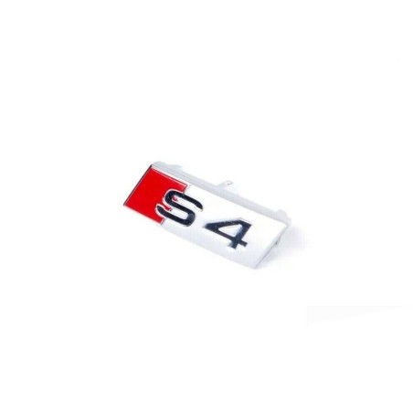 Plakette d'Origine Audi S4 8K pour Volant Sport en Cuir - Emblème Intérieur Plakette d'Origine Audi S4 8K pour Volant Sport en Cuir - Emblème Intérieur