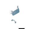 Support pour pare-soleil intérieur Audi A3 A4 A5 Q3 Q5 Argent Lunaire Support pour pare-soleil intérieur Audi A3 A4 A5 Q3 Q5 Argent Lunaire