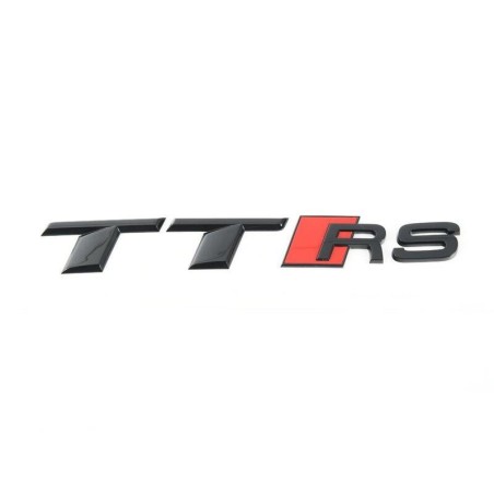 Emblème Tuning Audi TTRS Original Édition Noire Exclusive Emblème Tuning Audi TTRS Original Édition Noire Exclusive