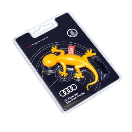 Diffuseur de parfum Audi Original Gecko - Accessoire universel "Fruits Tropicaux" Diffuseur de parfum Audi Original Gecko - Accessoire universel "Fruits Tropicaux"