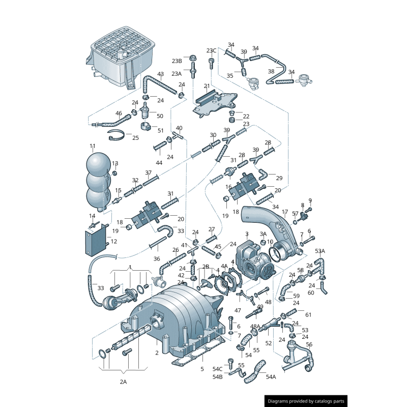 Conduit D''Air - VAG - référence OEM: 078133356S