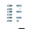 Couvercle Pour Feu Antibrouillard - VAG - référence OEM: 4G0807682G9B9 Couvercle Pour Feu Antibrouillard - VAG - référence OEM: 4G0807682G9B9
