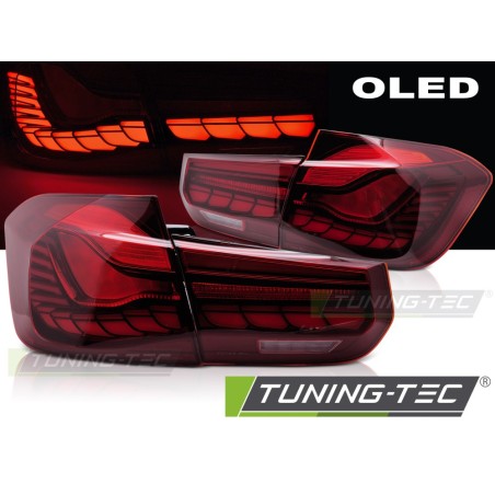 Feux arrière OLED rouges compatibles BMW F30 11-18