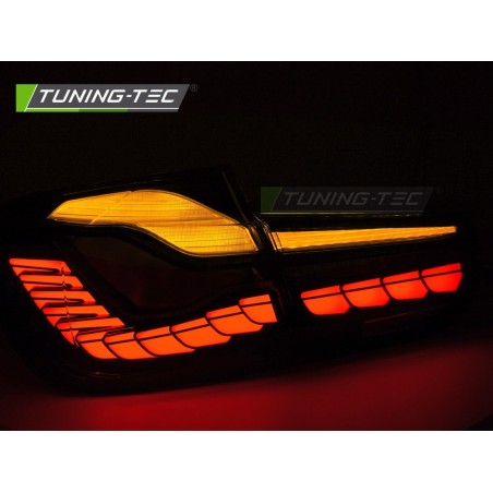 Feux arrière OLED fumés compatibles BMW F30 11-18 Feux arrière OLED fumés compatibles BMW F30 11-18